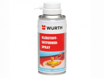 Spray pentru curățare adeziv, Wurth, 150ml, lavetă de curățare inclusă