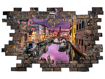 Sticker 3D Veneţia