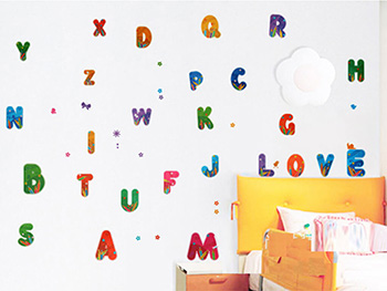 Sticker copii Alfabet
