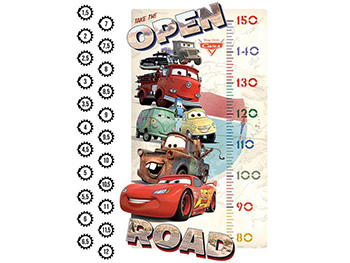 Sticker copii metru Cars