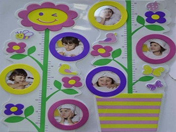 Sticker copii metru Rame foto