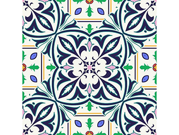 Sticker faianţă Mara, Folina, decorațiune autoadezivă, set sticker 6 bucăţi