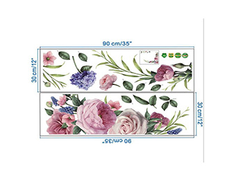 sticker-perete-folina-decor-floral-mov-5395