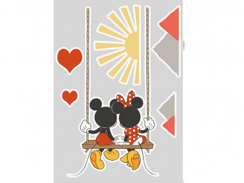 Sticker Mickey Mouse, Komar, Mickey Swing, planşă de 50x70 cm