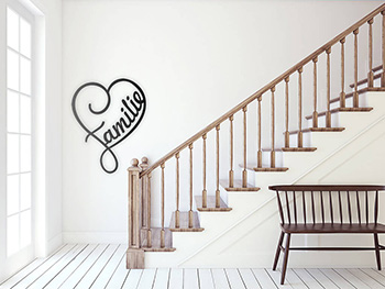 Sticker Familie, Folina, decorațiune perete gri, dimensiune sticker 35x30 cm sticker-perete-gri-familie-9531