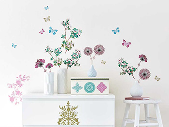 Sticker decorativ Ornamente Florale