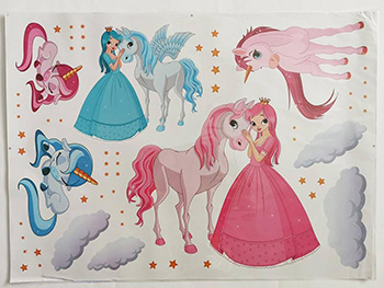 stickere-unicorni-si-printese-folina-pentru-copii-multicolor-5212