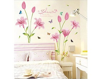 stickere-flori-folina-decor-floral-roz-6423