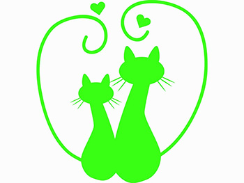 Sticker fosforescente Pisici, Folina, Glow in the dark, racletă de aplicare inclusă. stickere-fosforescente-pisici-folina-glow-in-the-dark-GLD111-1-8976
