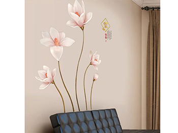 stickere-perete-folina-magnolii-crem-130-cm-6785