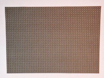 Set 4 bucăţi Suport farfurie masă Tabita, din PVC, gri, 45 x 31 cm