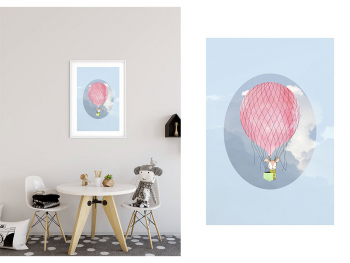 tablou-happy-balloon-blue-6958