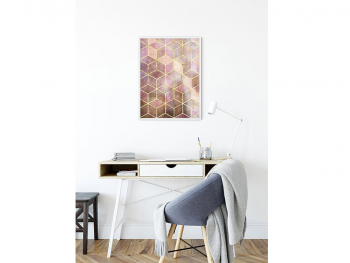 tablou-modern-mozaic-roz-2048