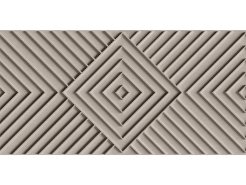 Tapet 3D romburi taupe, gri maro, Marburg Kyoto 34484, vlies, rolă de 0.53x10 metri