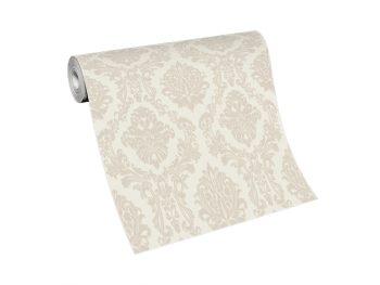 Tapet clasic, Erismann Versaille 1028802, model elegant crem, pe suport vlies, rolă de 5 mp