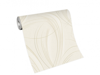 Tapet modern ivoire, model geometric, Erismann GMK 3 1021837