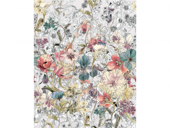 Fototapet floral multicolor, Komar Magic Meadow, pe suport vlies, 200x250 cm fototapet-floral-colorat-komar-if2004-2562