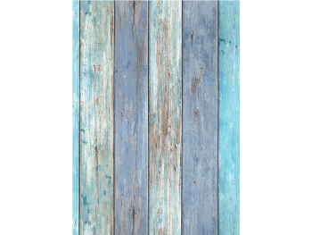 Tapet imitaţie lemn vintage albastru, Erismann Imitations 1020008