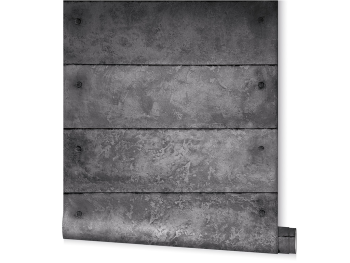 Tapet imitaţie plăci de beton gri, Marburg Up to date 34861, vlies extralavabil
