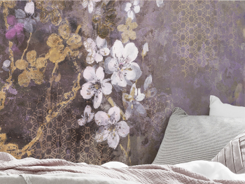 Fototapet floral Hanami, Komar, 200x250 cm