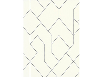 Tapet modern alb, Erismann, model geometric, Profi Selection 541701