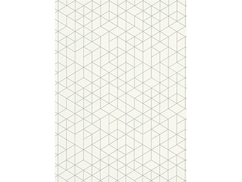 Tapet modern alb, Erismann, model geometric, Profi Selection 646601