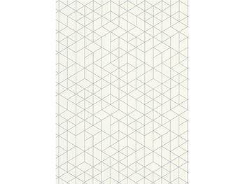 Tapet modern alb, Erismann, model geometric, Profi Selection 646601