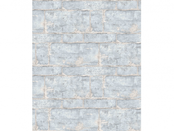 Tapet imitaţie zid de piatră gri deschis, Erismann GMK 3, 1022243