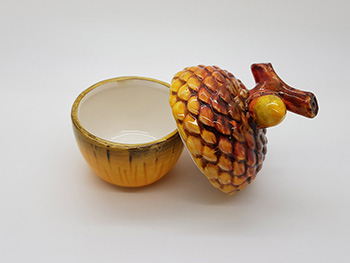 Zaharniţă ceramică, Folina, în formă de ghindă